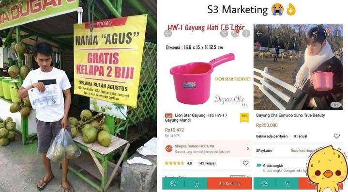 Promo dagangan ala penjual +62 (instagram.com/katalucugambar | instagram.com/rajaherp)