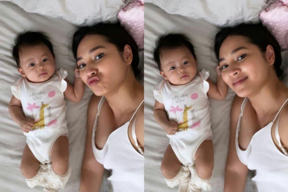 Mama Siaga, Ini 10 Potret Niken Anjani Mengasuh Baby Anaia
