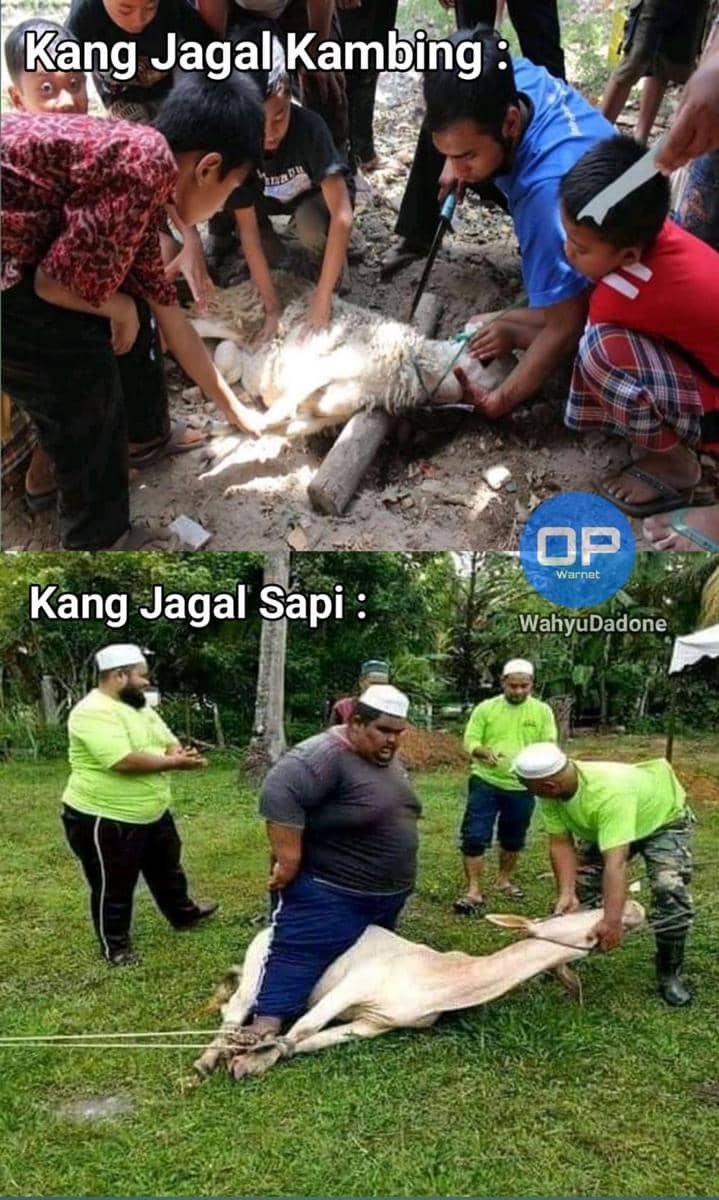 meme Idul Adha (facebook.com/Wahyu Dadone)