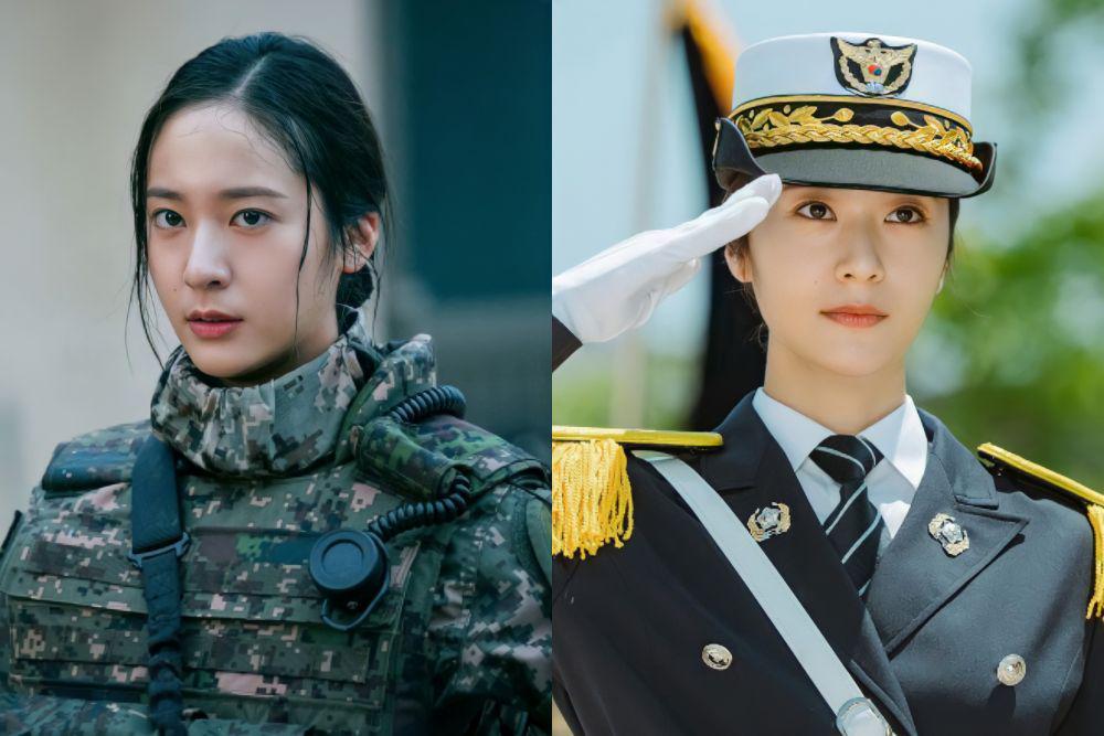 10 Adu Pesona Krystal Jung di Drama Search vs Police University
