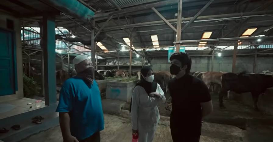 Atta dan Aurel beli persiapan hewan kurban (youtube.com/AH)