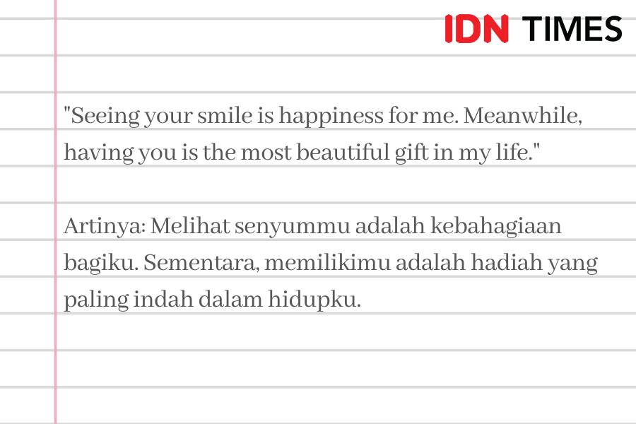 Caption Bahasa Inggris romantis (IDN Times/M. Tarmizi Murdianto)