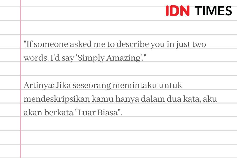 Caption Bahasa Inggris romantis (IDN Times/M. Tarmizi Murdianto)