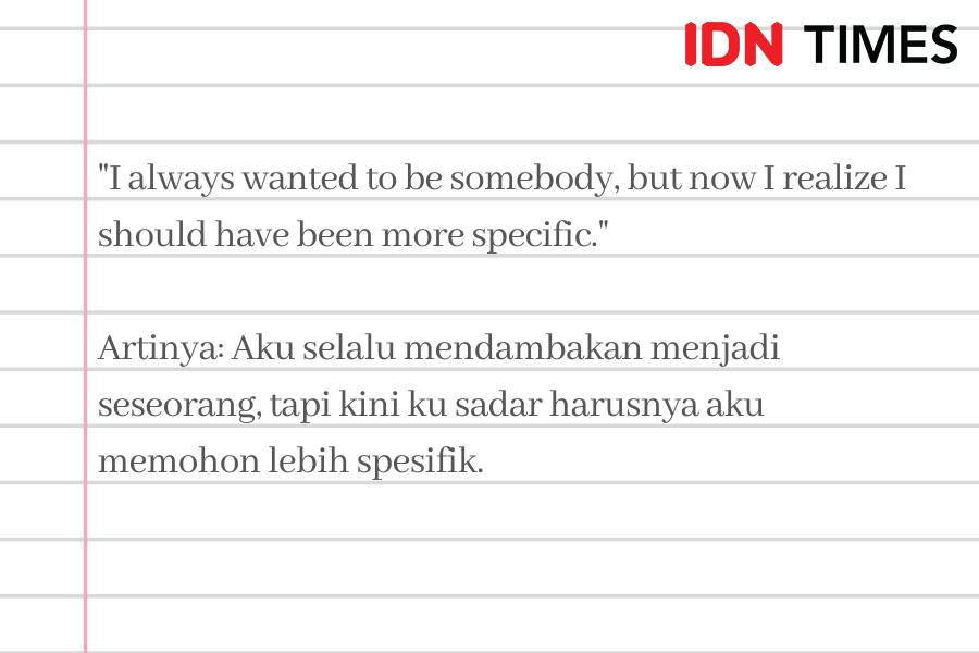 Quotes tentang sindiran dalam Bahasa Inggris (IDN Times/M. Tarmizi Murdianto)