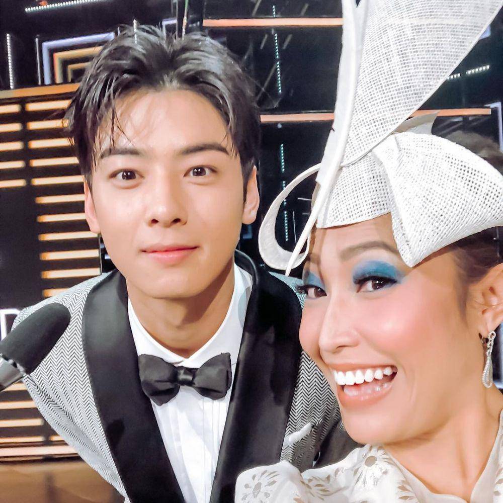 Ayu Dewi dan Cha Eun Woo (instagram.com/mrsayudewi/)
