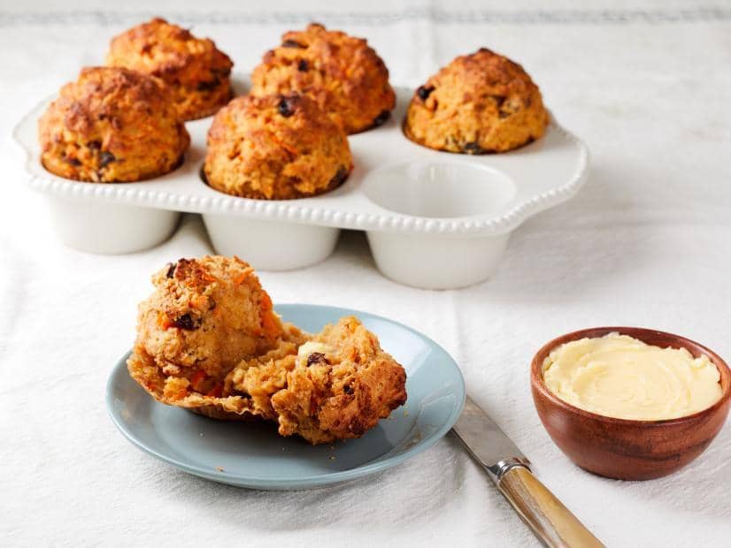 carrot yoghurt muffins (foodnetwork.com/Bev Weidner)