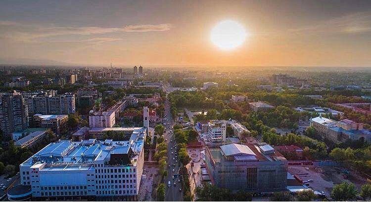 Potret Kota Bishkek (instagram.com/bishkek.city)