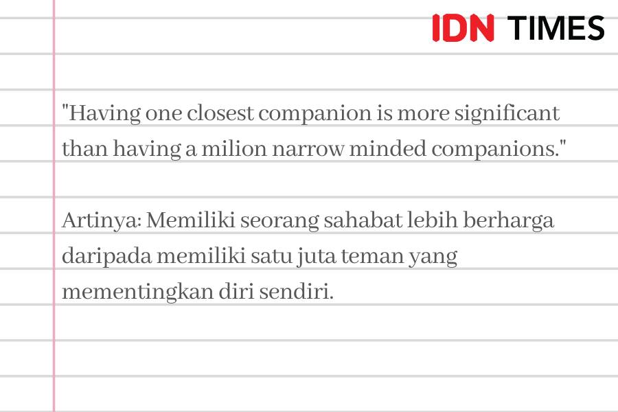 Quotes tentang sindiran dalam Bahasa Inggris (IDN Times/M. Tarmizi Murdianto)
