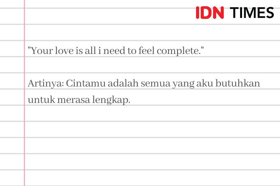 Caption Bahasa Inggris romantis (IDN Times/M. Tarmizi Murdianto)
