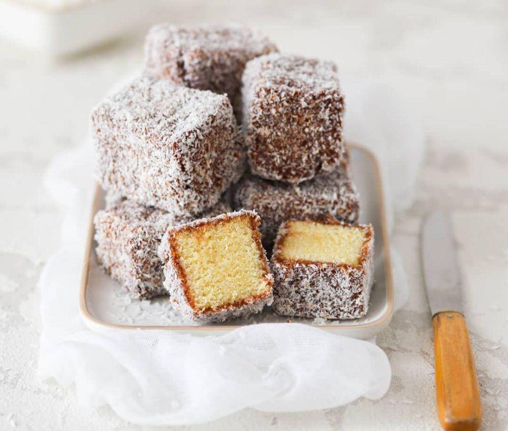 ilustrasi lamington (Instagram.com/leaneen.nina)