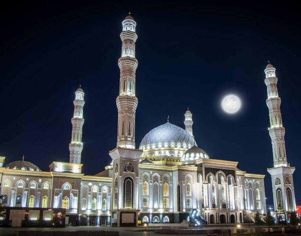 Potret sebuah masjid yang ada di Astana (instagram.com/astana_city)