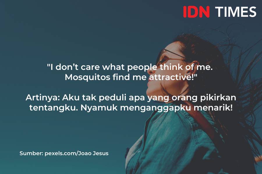 Caption Bahasa Inggris Lucu (IDN Times/M. Tarmizi Murdianto)