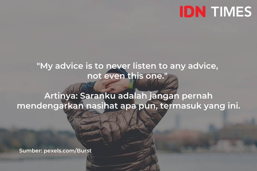 Caption Bahasa Inggris Lucu (IDN Times/M. Tarmizi Murdianto)
