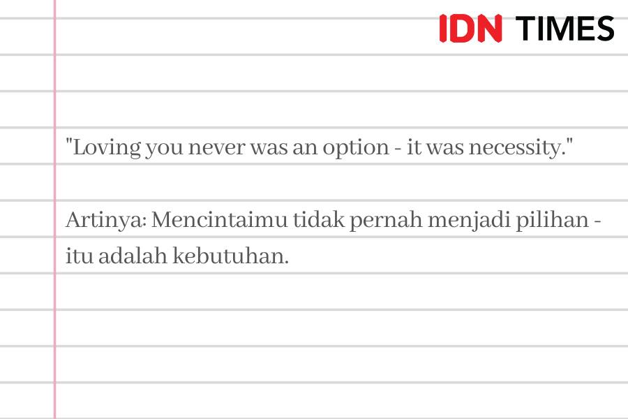 Caption Bahasa Inggris romantis (IDN Times/M. Tarmizi Murdianto)