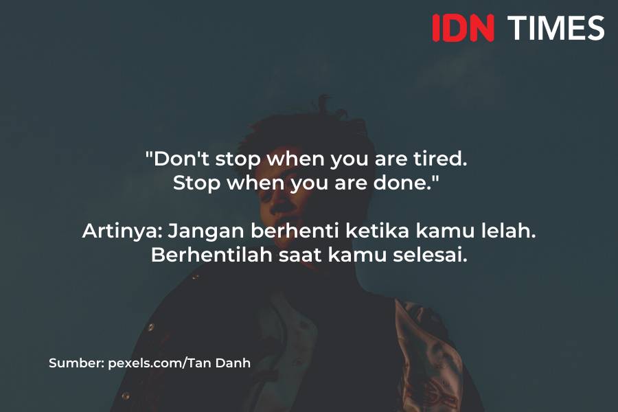 Caption bijak dalam Bahasa Inggris (IDN Times/M. Tarmizi Murdianto)