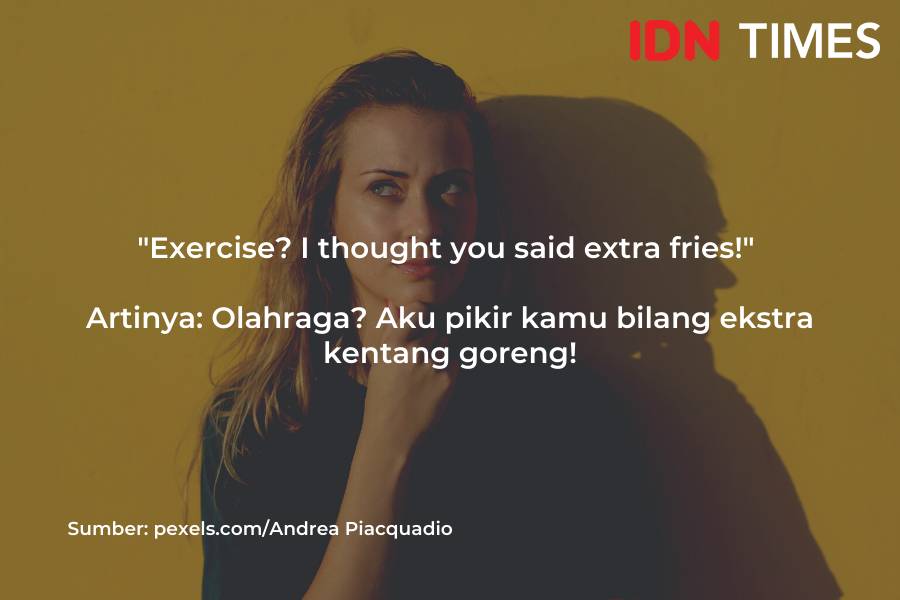 Caption Bahasa Inggris Lucu (IDN Times/M. Tarmizi Murdianto)