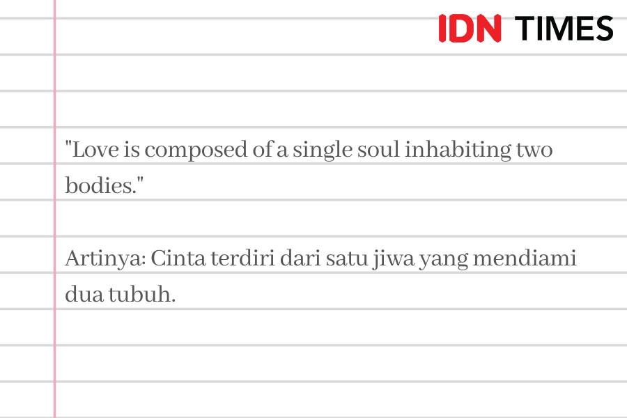Caption Bahasa Inggris romantis (IDN Times/M. Tarmizi Murdianto)