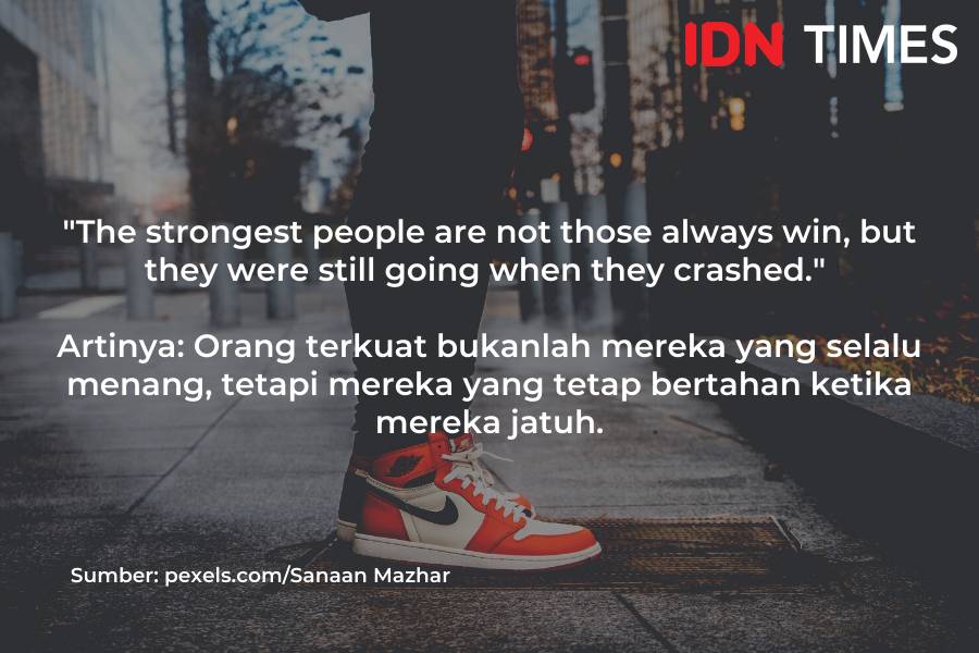 Caption bijak dalam Bahasa Inggris (IDN Times/M. Tarmizi Murdianto)