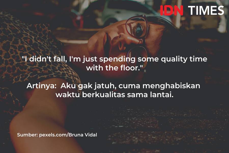 Caption Bahasa Inggris Lucu (IDN Times/M. Tarmizi Murdianto)