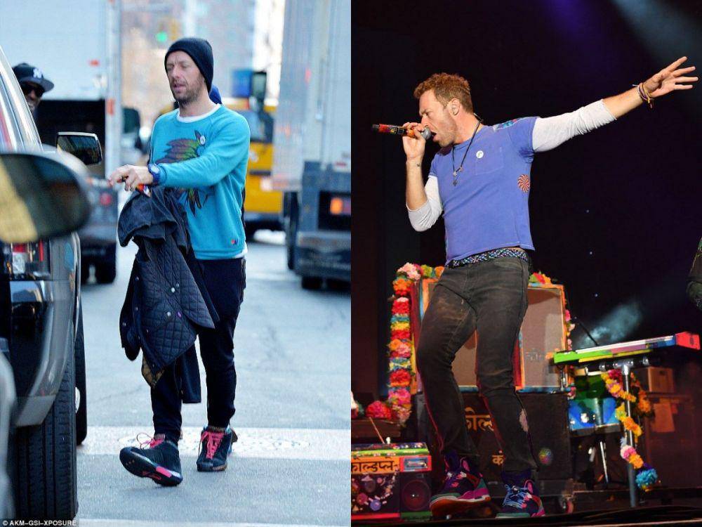 Gaya busana Chris Martin (Berbagai Sumber)