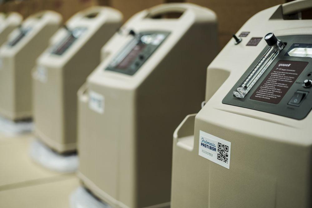 200 Oxygen Concentrator Sudah Didistribusikan ke 10 Provinsi