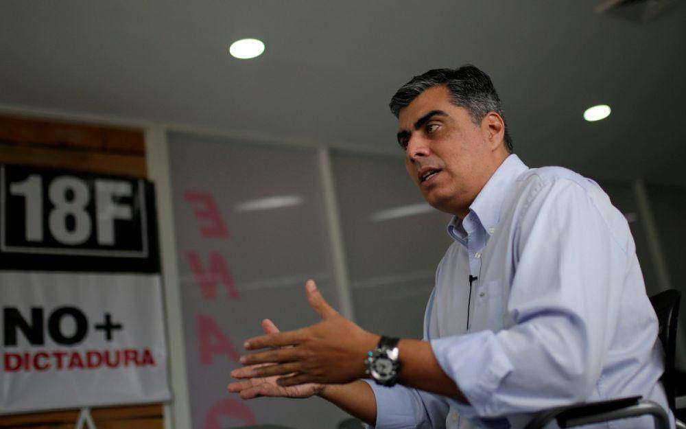 Petinggi oposisi Venezuela, Emilio Grateron. (twitter.com/AristeguiOnline)