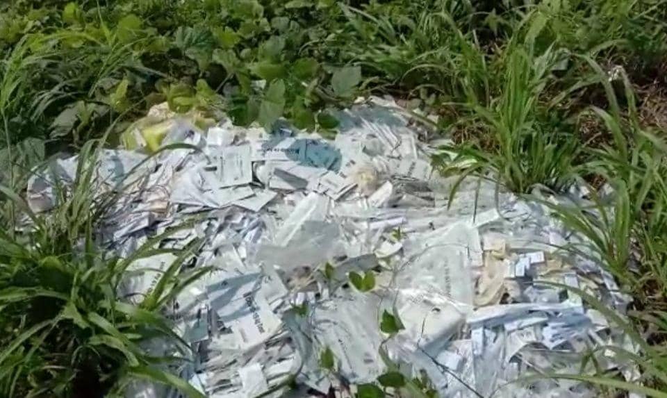 Polda Lampung Selidiki Temuan Limbah Medis Alat Antigen di Jalan Tol