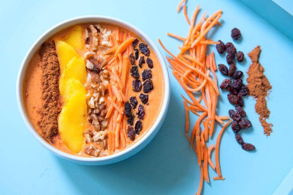 carrot mango smoothie bowl (nutribullet.com)