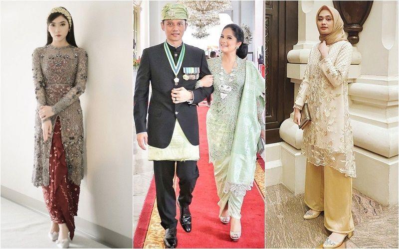 9 Kebaya Panjang Nuansa Pastel buat Siraman sampai Kondangan