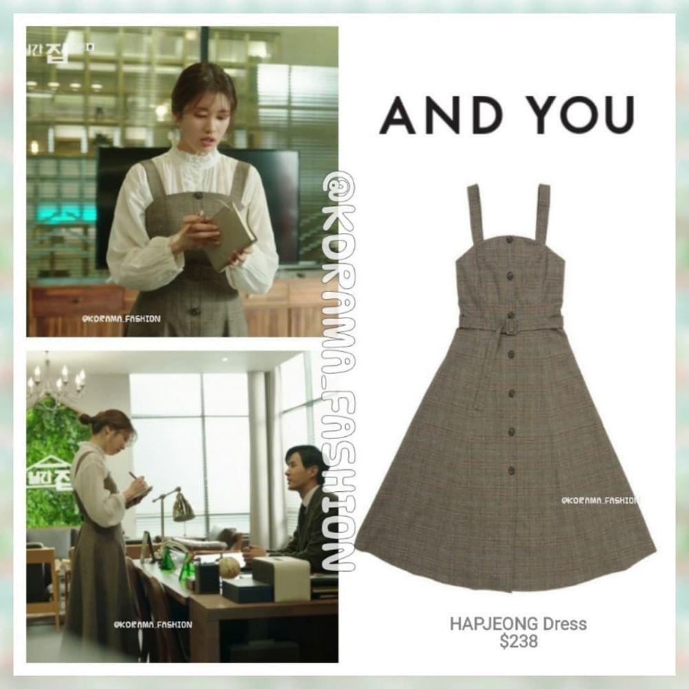 harga outfit Jung So Min di drama Monthly Magazine Home (instagram.com/kdrama_fashion)
