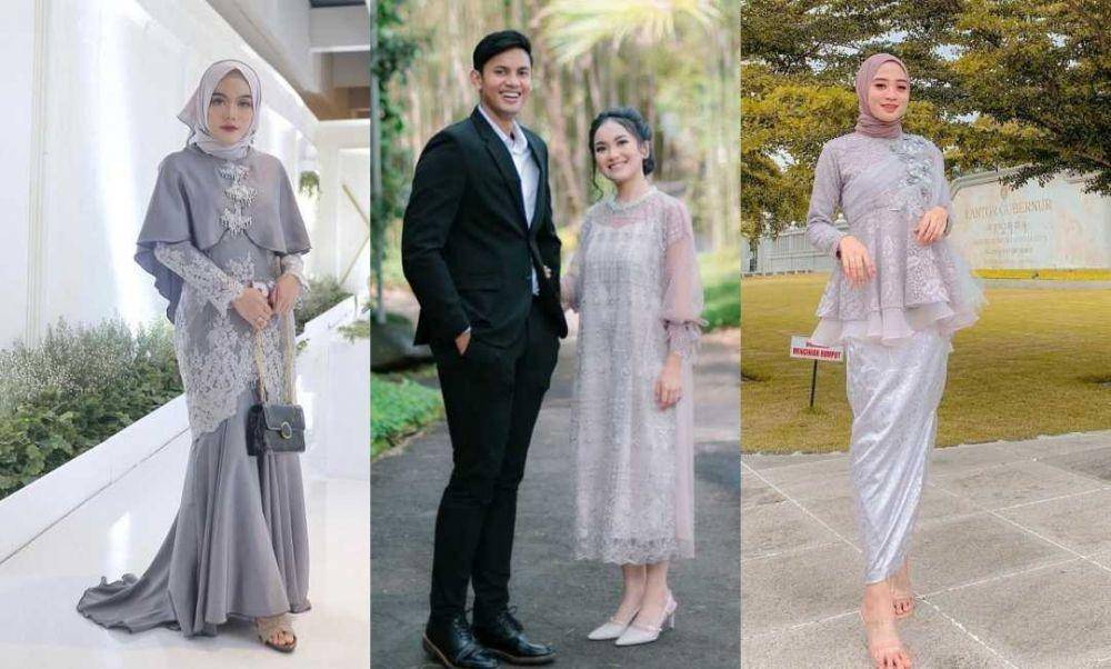 baju kondangan brokat abu-abu (berbagai sumber)