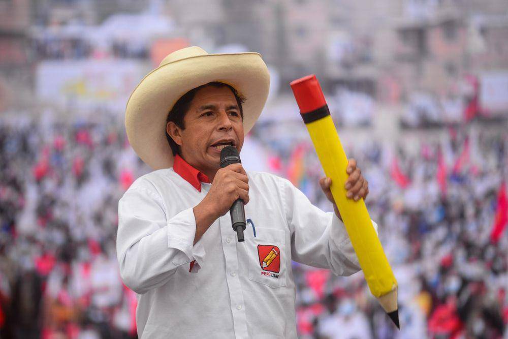 Pedro Castillo, Presiden terpilih Peru. (Twiiter.com/Fernando Amandi Sr.)