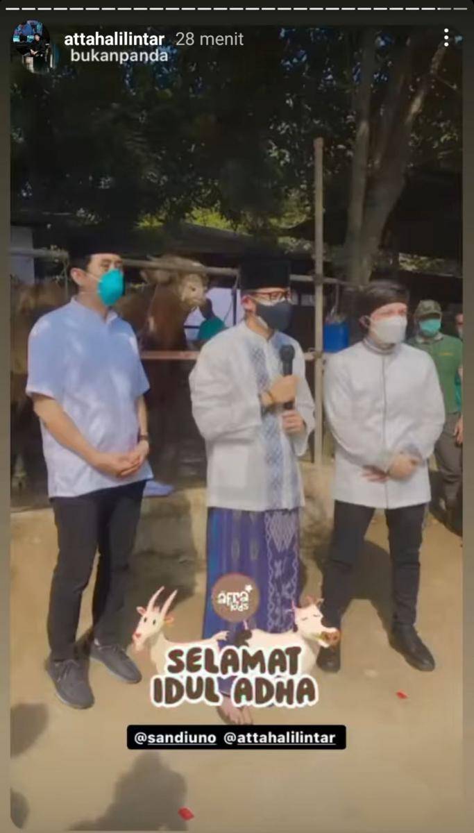 Atta Halilintar kurban (instagram.com/attahalilintar)