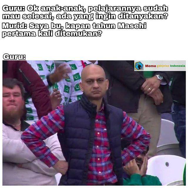 meme muka kesal (instagram.com/meme_gakjelas_indonesia)
