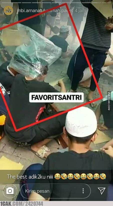 meme menikmati sate (1cak.com)