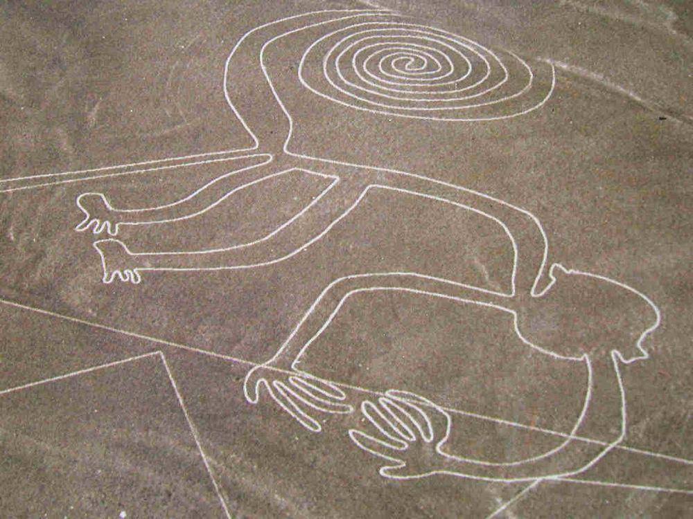 Garis Nazca memang unik dan pernah dianggap buatan alien. (vistapointe.net)