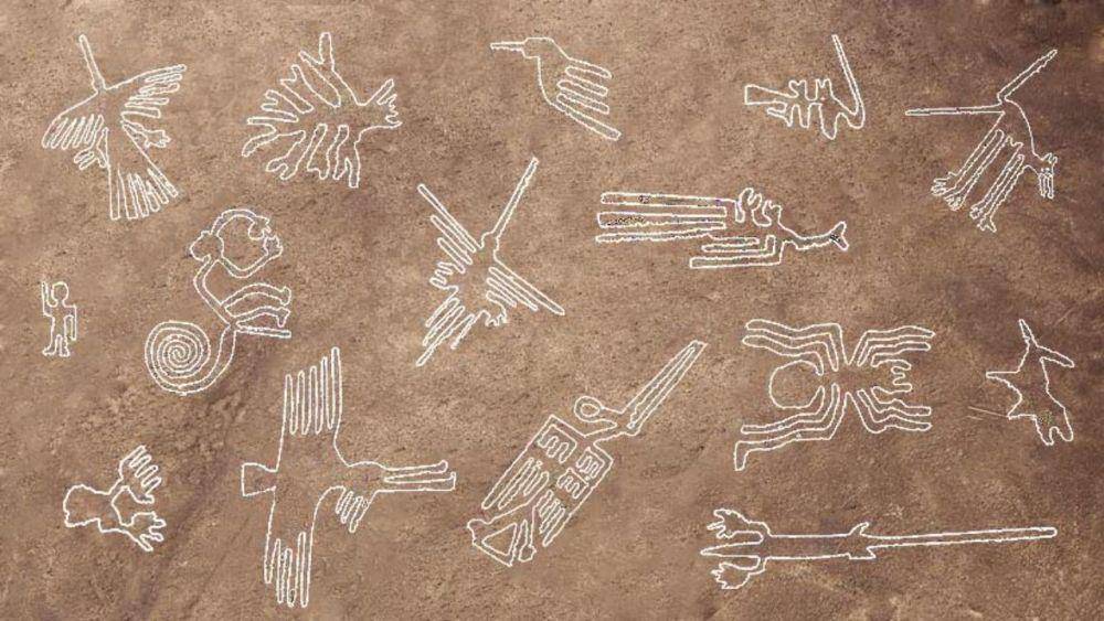 Lukisan Garis Nazca yang awalnya diduga buatan alien. (machutravelperu.com)