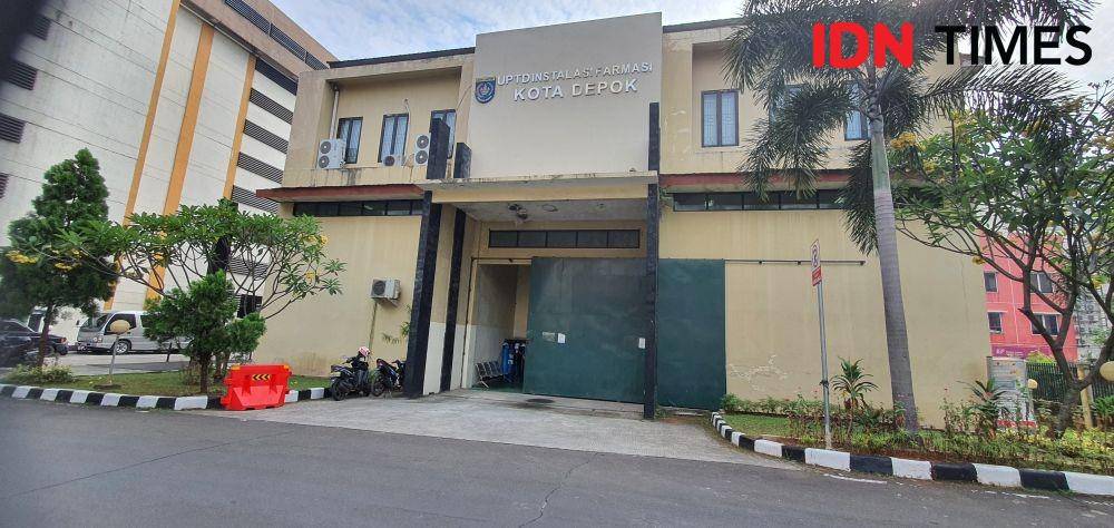 Gundang penyimpanan vaksin di UPTD Instalasi Farmasi Dinas Kesehatan Kota Depok. (IDNTimes/Dicky)