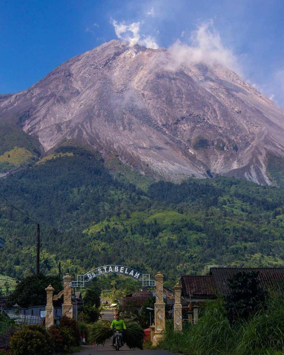 Gunung Merapi, (instagram.com/bestewens)