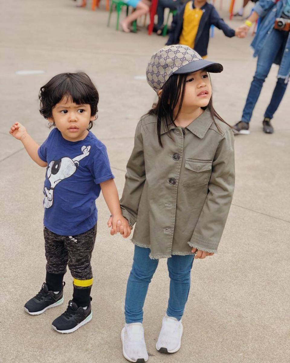 Natasha Dewanti dan anak (instagram.com/dijet78)
