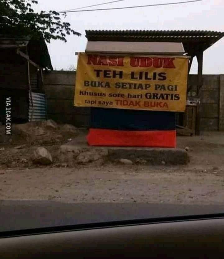 momen gak mau rugi (1cak.com)