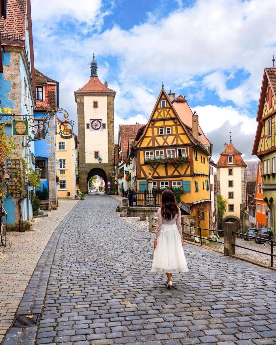 Rothenburg, Jerman (instagram.com/kyoko1903)