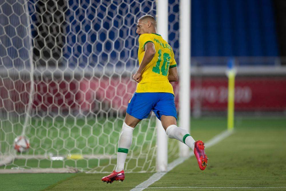 Brasil vs Jerman. (twitter.com/CBF_Futebol)