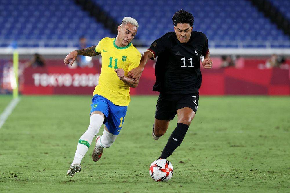 Brasil vs Jerman. (twitter.com/DFB_Team_EN)