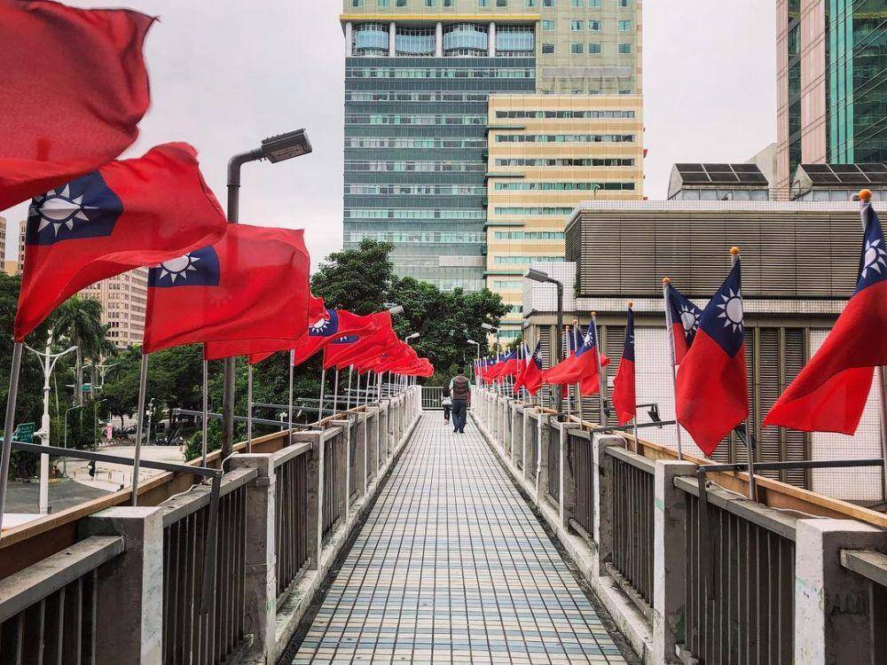 Bendera Taiwan di Taipei. (instagram.com/explorelife0217)
