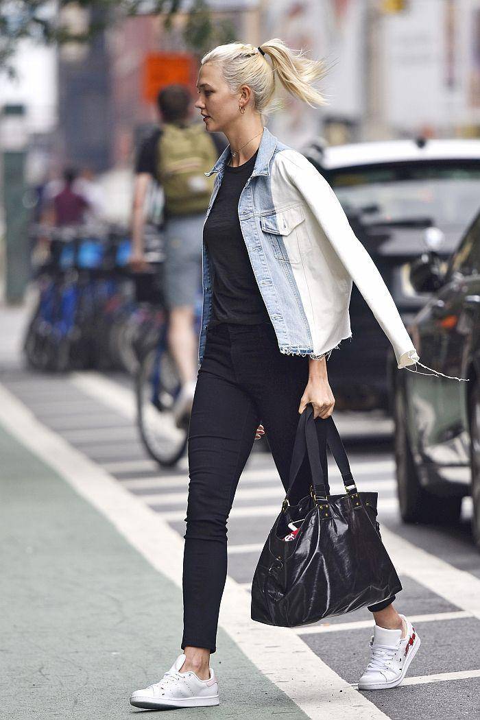 Outfit Denim Karlie Kloss (denimology.com)