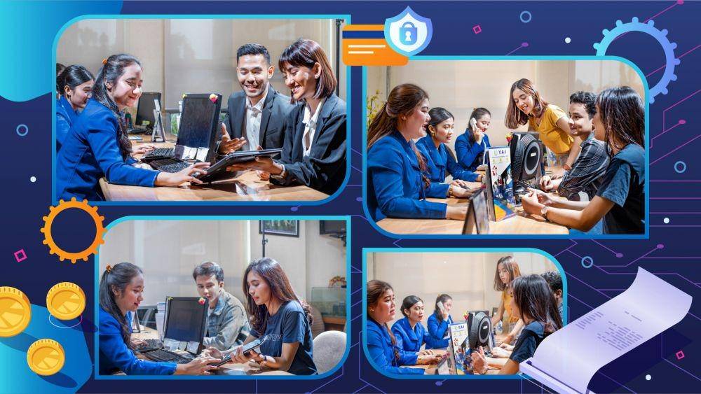 Sistem pembayara uang kuliah Kampus Y.A.I (Dok. Y.A.I)