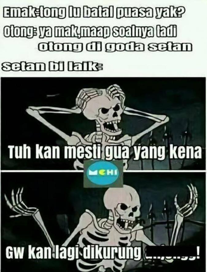 meme ekspresi setan (facebook.com/memecomichumorindonesia)