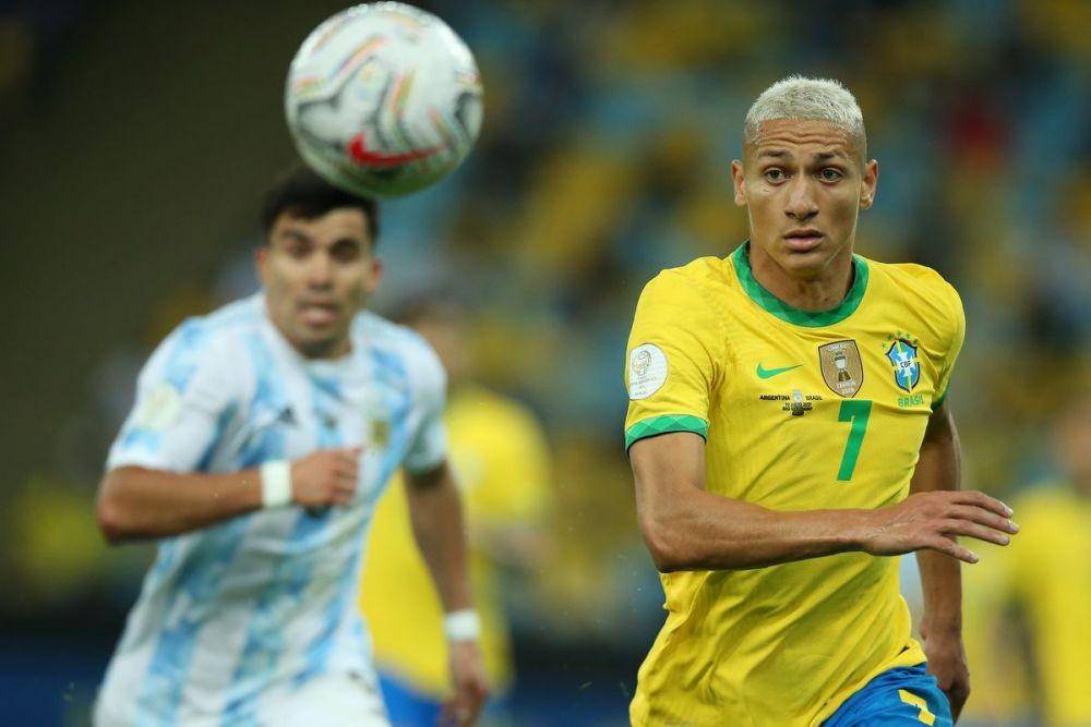 Penyerang Brasil di Olimpiade Tokyo 2020, Richarlison. (royalbluemersey.sbnation.com).