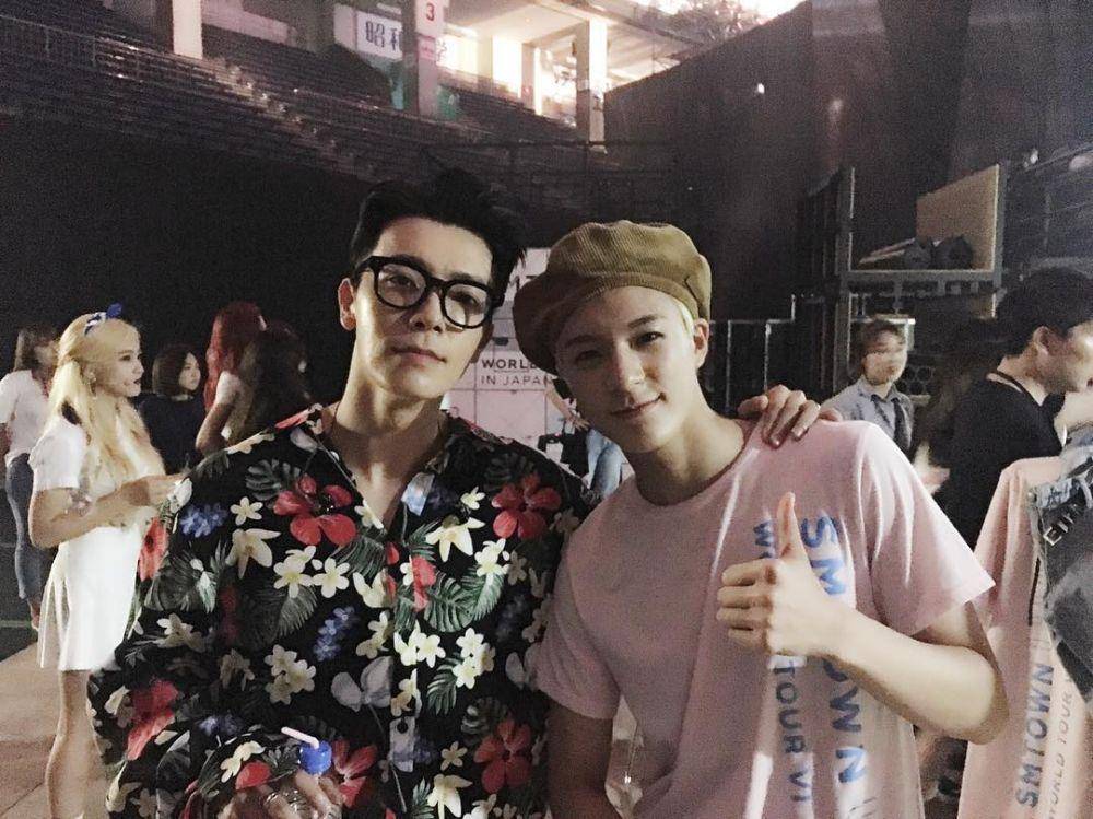 Donghae Super Junior dan Jeno NCT (instagram.com/leedonghae)